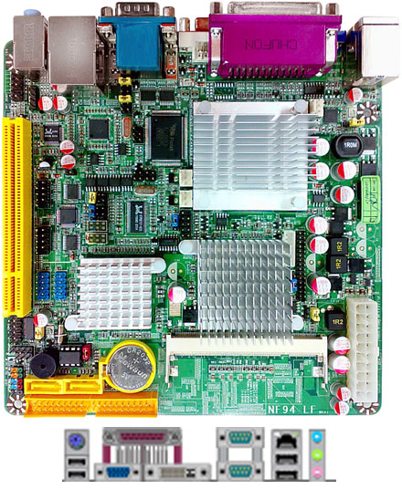 Jetway NF94-270-LF (Intel 945GSE)