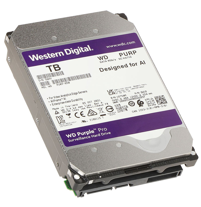Western Digital WD Purple Pro, 3,5" HDD 22TB, 24/7 <b>[WD221PURP]</b>